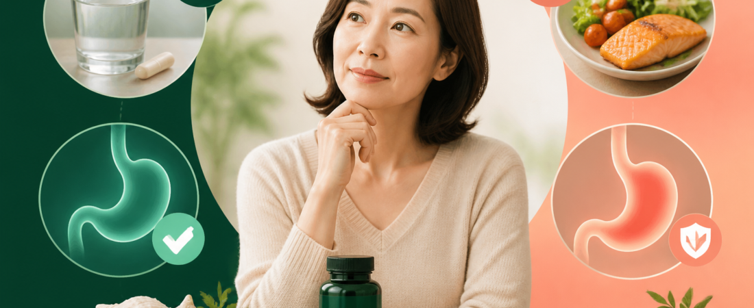 글루코사민 공복·식후 복용 판단법