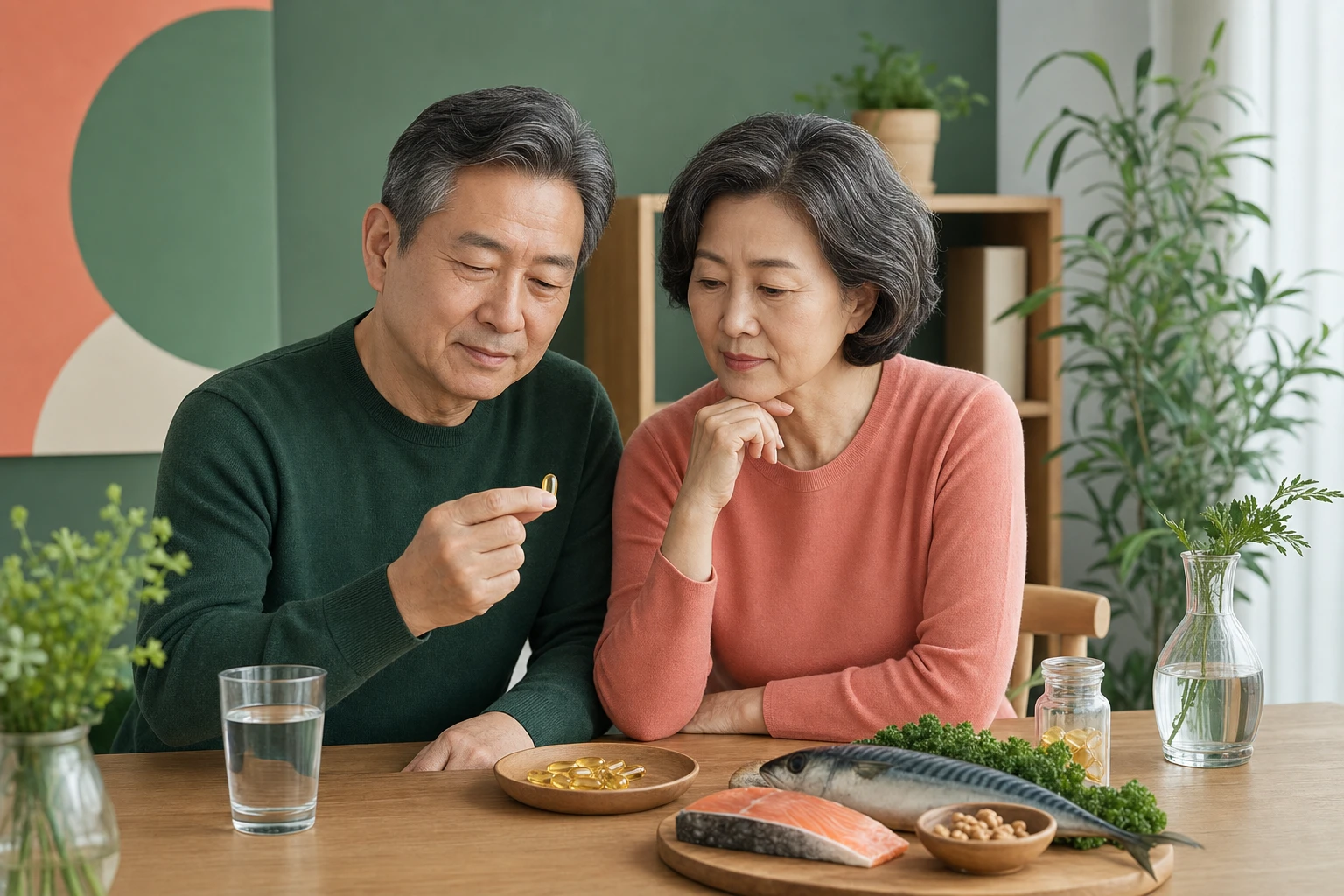 오메가3 섭취량, EPA·DHA 중복과 과다 신호 확인