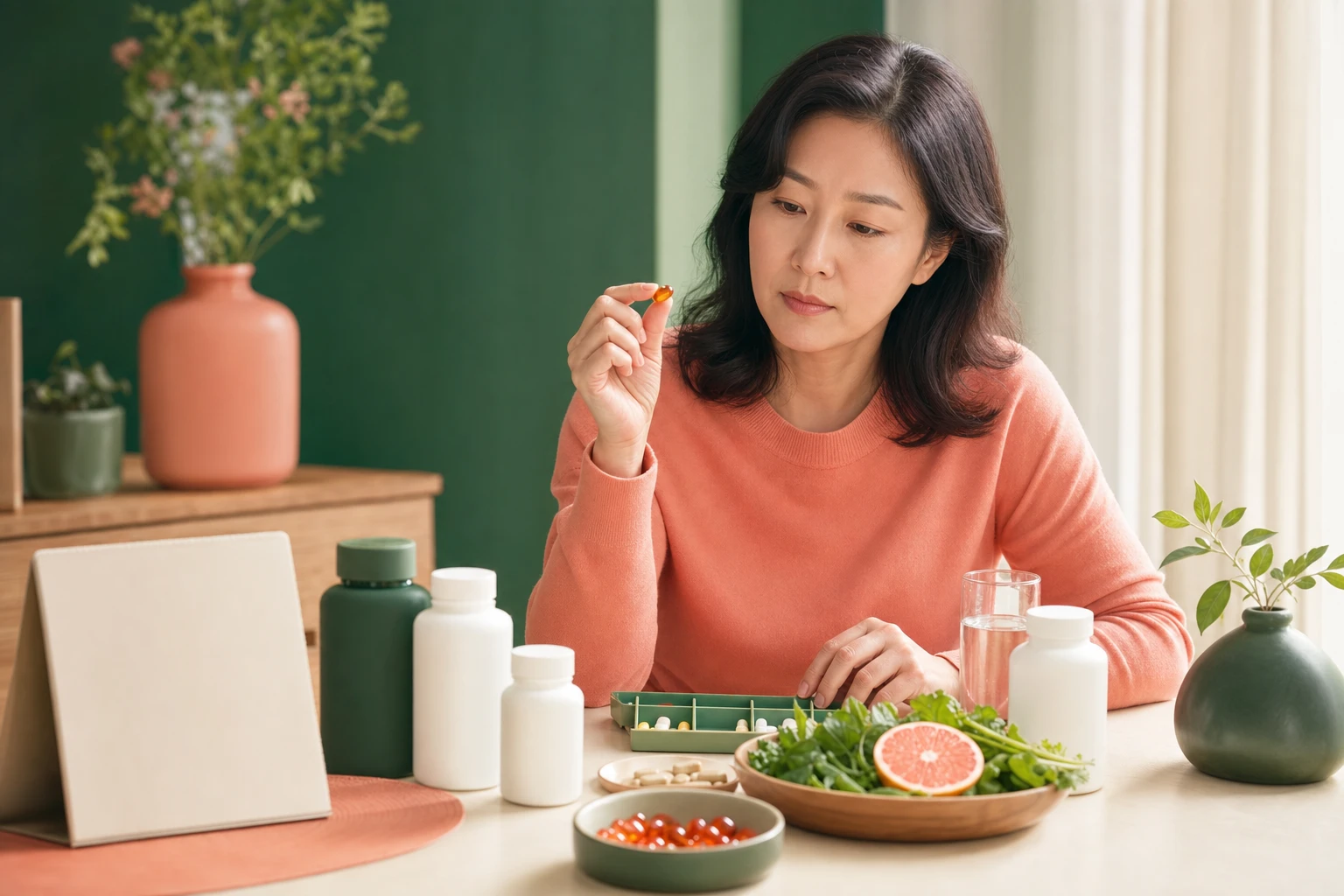 지아잔틴 중복 섭취와 약 복용 시 주의사항