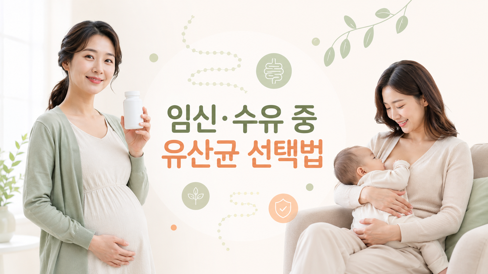 2026년 임신·수유 중 유산균 고르는 법|보장균수·균주·제형 차이