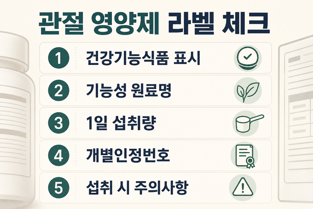 2026년 50대 관절 영양제 고르는 법｜MSM·NAG·보스웰리아 함량 차이 설명 이미지 5