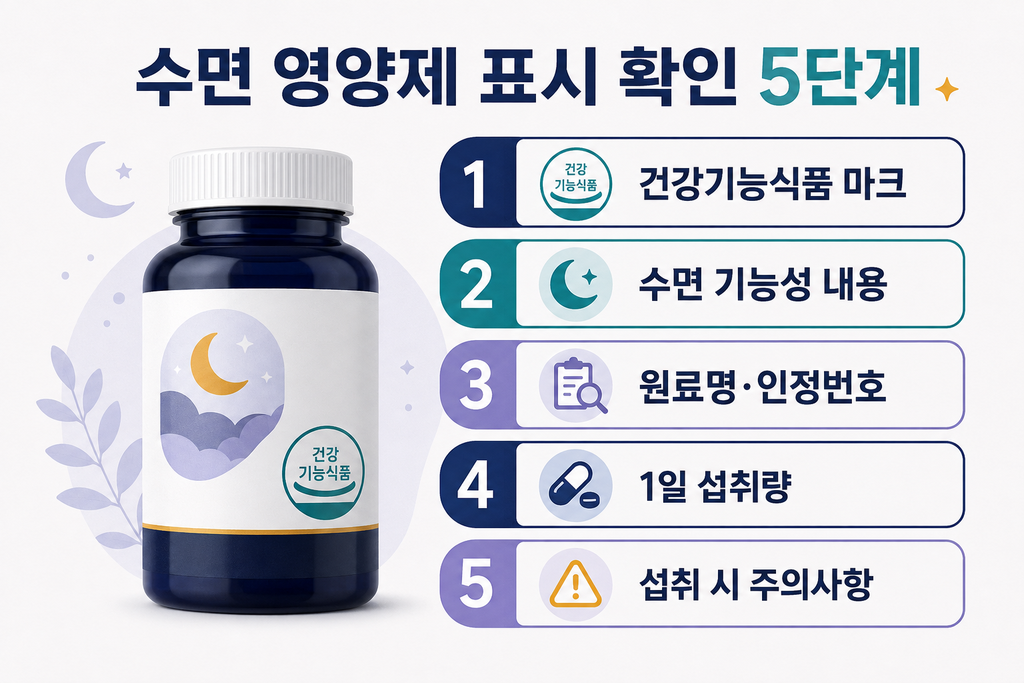 2026년 50대 수면 영양제 고르는 법|감태·락티움·가바 등 6종 차이 설명 이미지 5