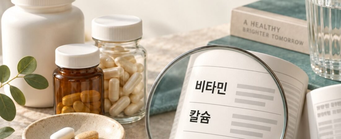 멀티비타민 하나면 충분할까? 칼슘·마그네슘 함량 확인법